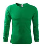 koszulka męska fit-t ls, nadruk bezpośredni – zielony trawiasty (16)
